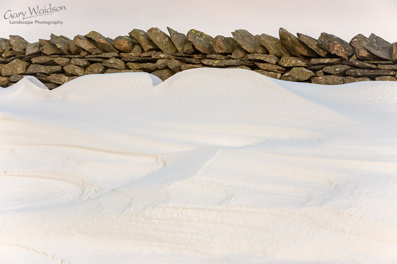 Howgills Snow Drift. Waylandscape. Fine Art Landscape Photography by Gary Waidson
