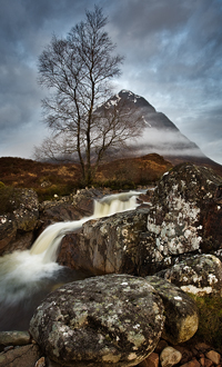 Mist on Stob Dearg.