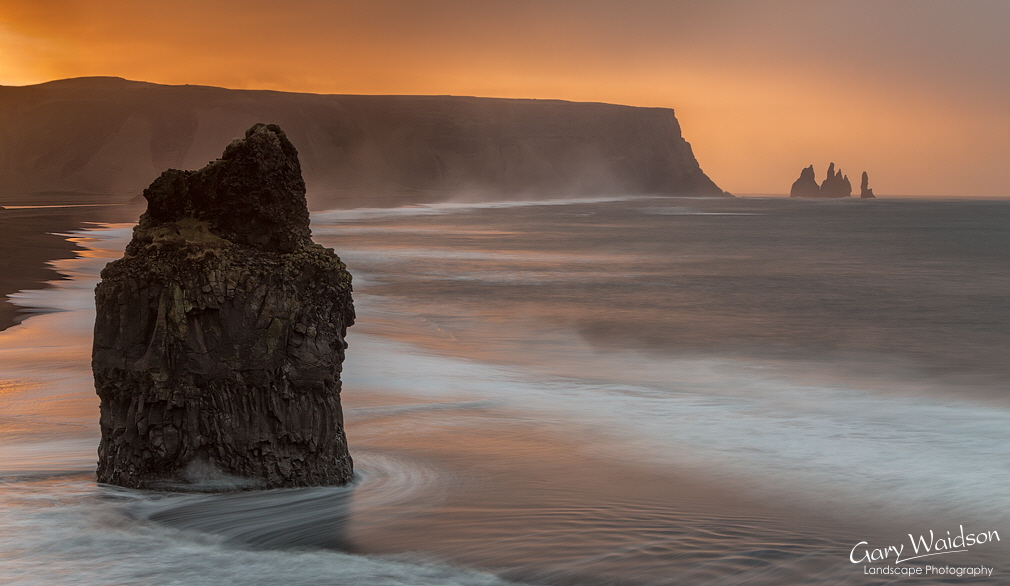Arnardrangur (Eagle rock), Iceland - Photo Expeditions -  Gary Waidson - All Rights Reserved