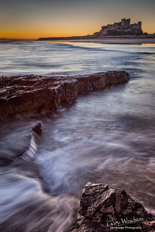 Bamburgh Sunrise - Fine Art Landscape Photography by Gary Waidson