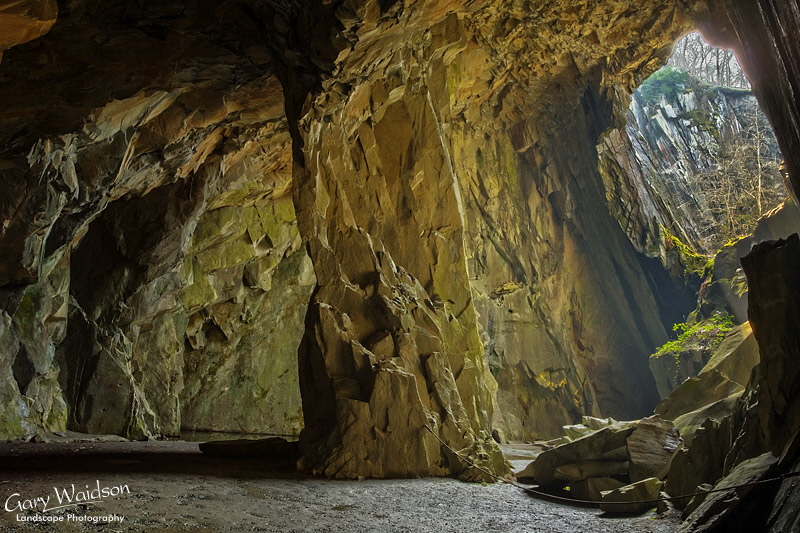 Cathedral Quarry, Cumbria. Landscape photography by Gary Waidson.