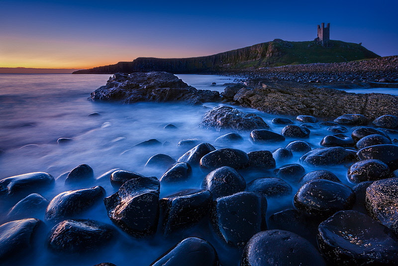 Dunstanburgh at Low Tide. Fine Art Landscape Photography by Gary Waidson