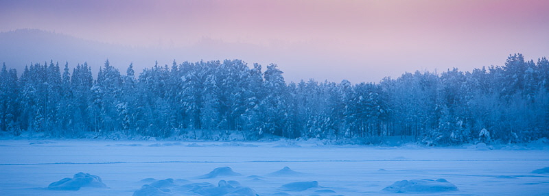 Dawn near Jokkmokk. Fine Art Landscape Photography by Gary Waidson
