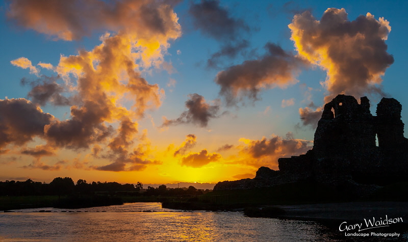 Ogmore Castle. Waylandscape. Fine Art Landscape Photography by Gary Waidson