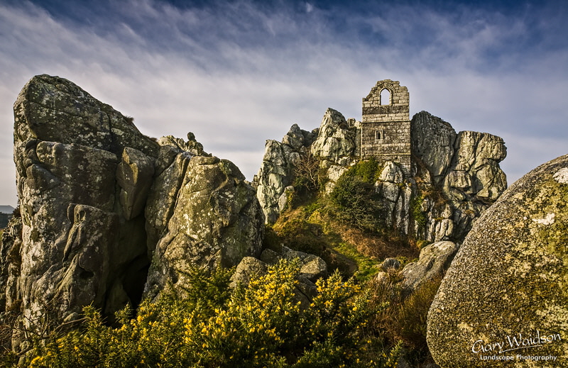 Roche Rock, St Michael's Chapel. Fine Art Landscape Photography by Gary Waidson
