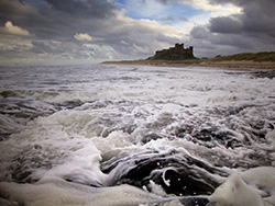 Bamburgh Castle (Old shot). Fine Art Landscape Photography by Gary Waidson